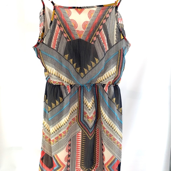 New Glory Multi Color Dress Size L - Picture 4 of 4